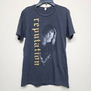 Taylor Swift Reputation Tour‎ Graphic Tee Black Bella Canvas Size Medium